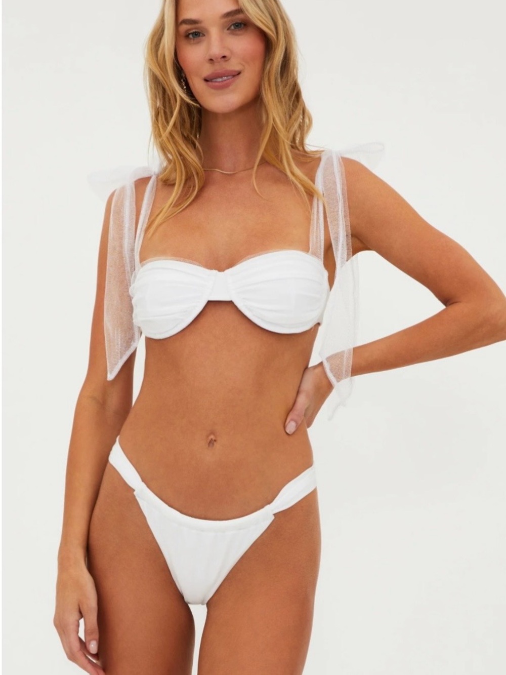 Beach Riot Drea White Top